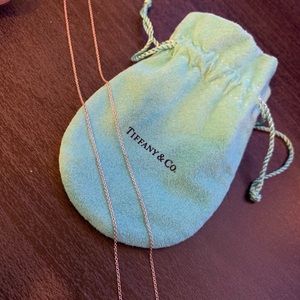 Tiffany & Co. sterling silver 16 inch chain